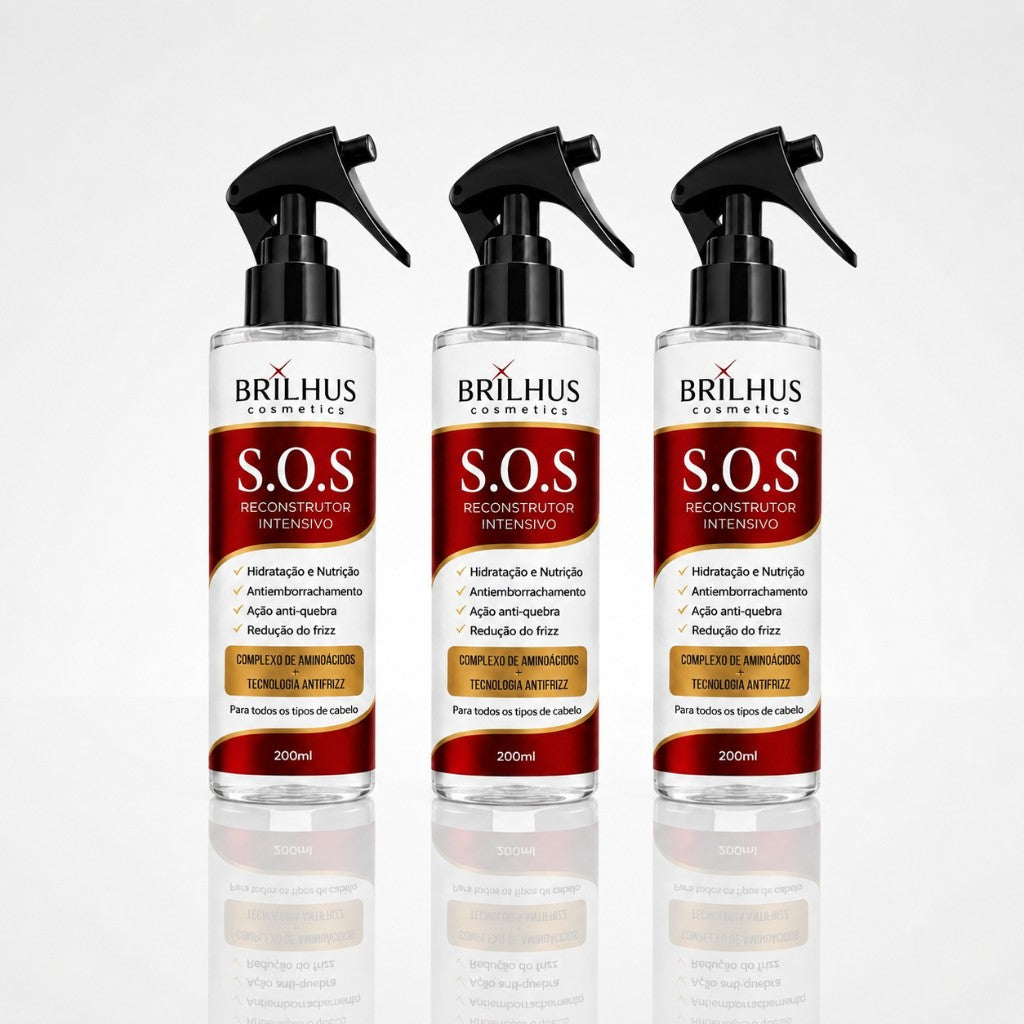 Combo 3 SOS Reconstrutor Intensivo 200ml